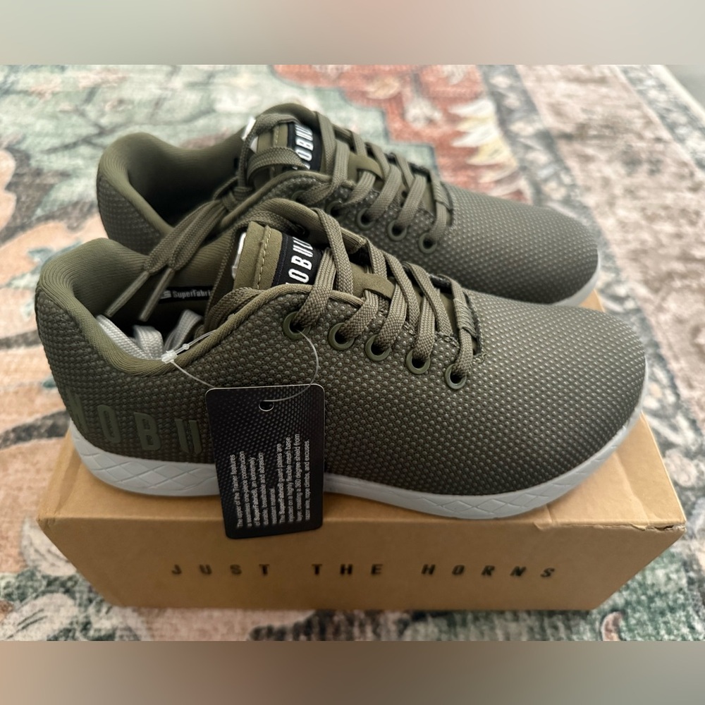 NoBull Men’s Shoe Superfabric Trainer Low. Men 6.5 / Women 8